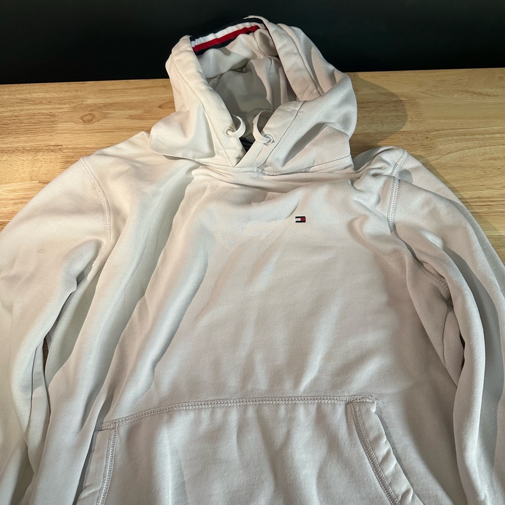 Tommy Hilfiger Cream Hoodie